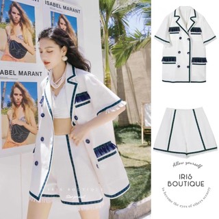 [Sản phẩm có sẵn] IRIS BOUTIQUE IB008-IP027 22/SS Cooling summer - Set áo quần