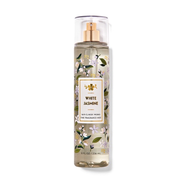 Xịt Thơm Toàn Thân WHITE JASMINE Bath And Body Works Body Mist 236ml