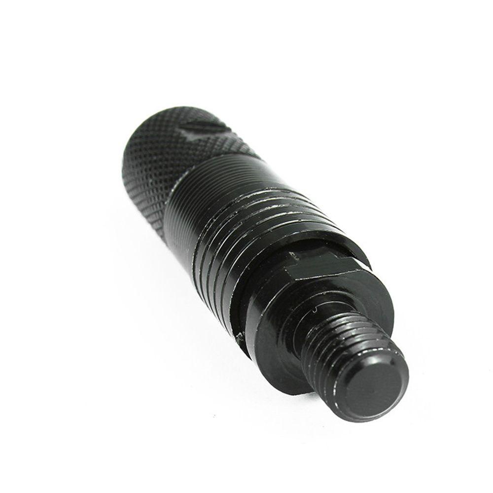 Phụ Kiện Kết Nối Cần Câu Cá Bằng Hợp Kim Nhôm Màu Đen Chống Mòn