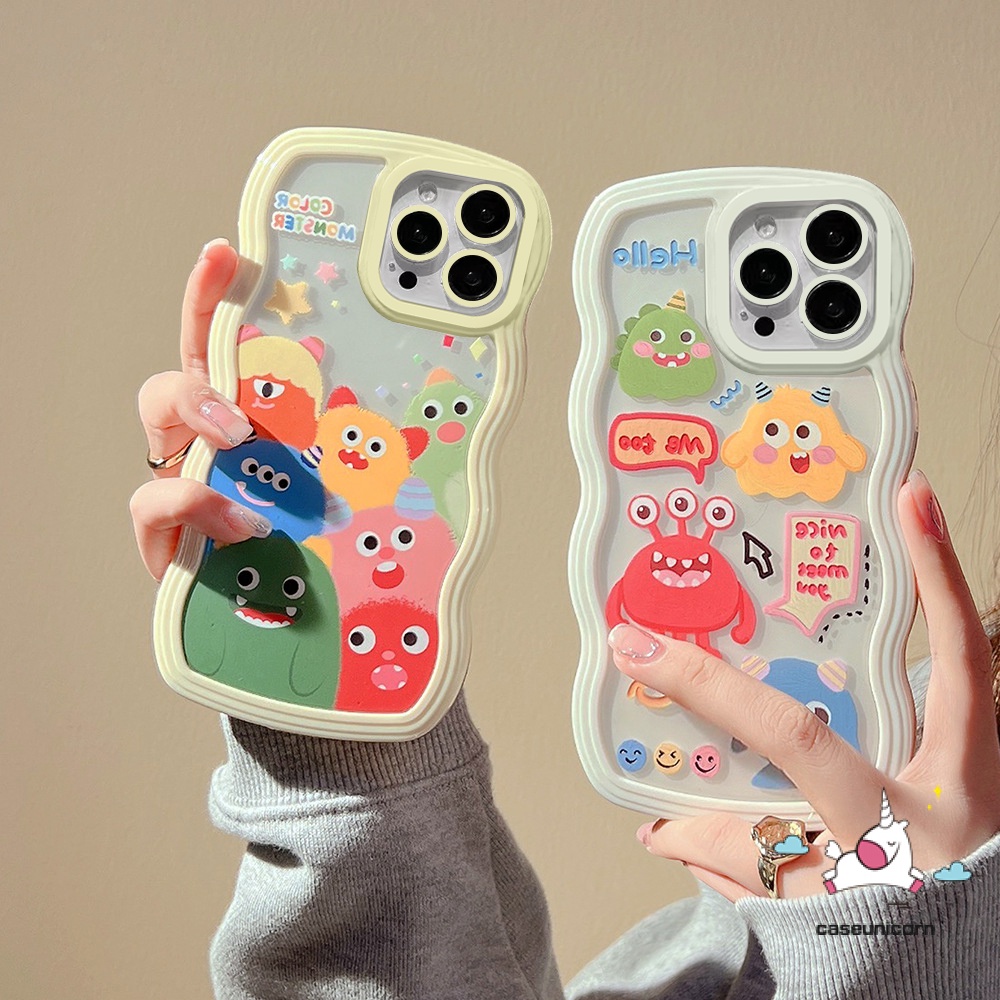 Ốp Điện Thoại Viền Lượn Sóng Cho Oppo A17 / 15 / 57 2022 / 77S / 17K / 3S / 7 / 77 / 54 / 16 / 5S / 16S / 12 / 1K / 53 / 33 Reno 7z 8