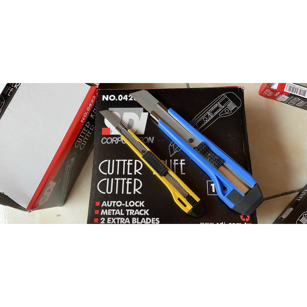Dao rọc giấy to, nhỏ SDI, dao trổ