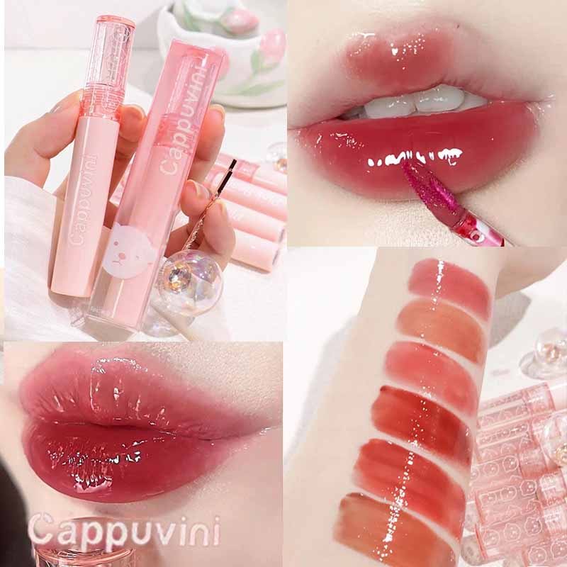 Son Môi Dưỡng Ẩm Hiệu Ứng Gương Chất Lượng Cao Son bóng Bền chặt