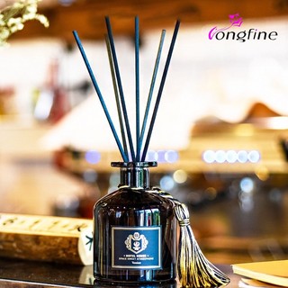 Tinh dầu nước hoa thơm phòng Longfine, tự khuếch tán mùi, khử mùi lọ màu đen sang trọng 50ML - LF253