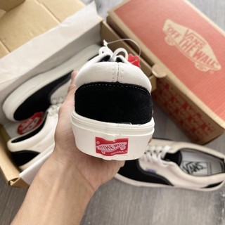 GIÀY VANS ERA TRẮNG ĐEN LAI AU SC [ RẺ VÔ ĐỊCH + BOX ]