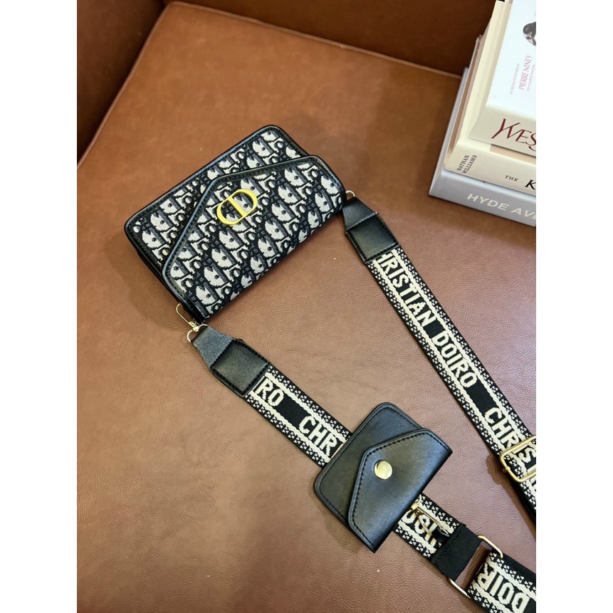 Bộ túi ví đeo chéo CD size nhỏ đựng điện thoại