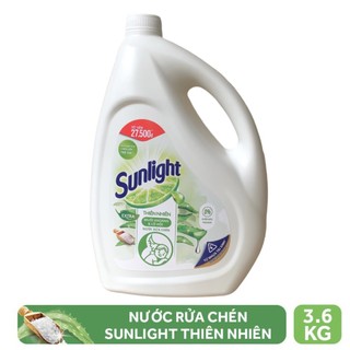 Nước Rửa Chén Sunlight Can 3,6kg / 3,8kg