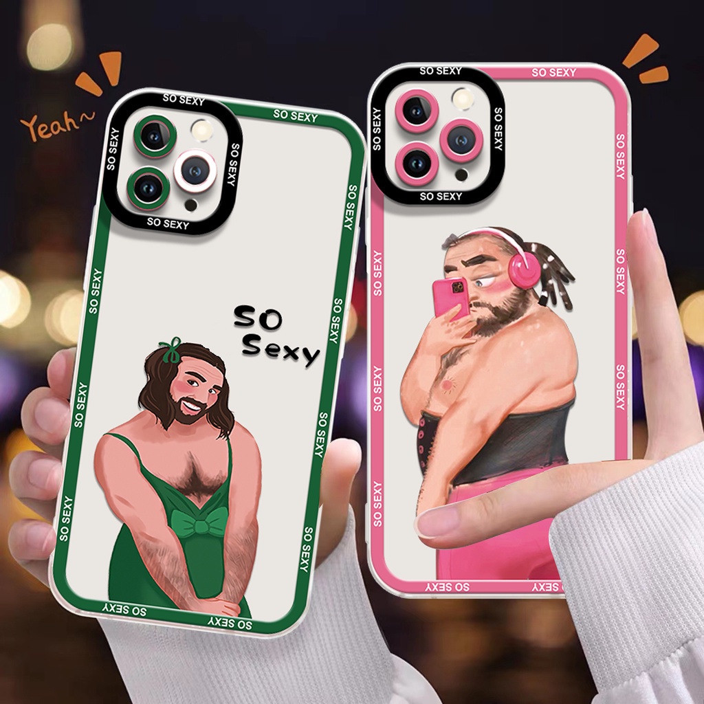 Ốp Điện Thoại Silicon TPU Mềm Trong Suốt Chống Sốc Thời Trang Cho IPhone 14 13 Pro X XR XS Max 11 12 6 6S 7 8 14 Plus