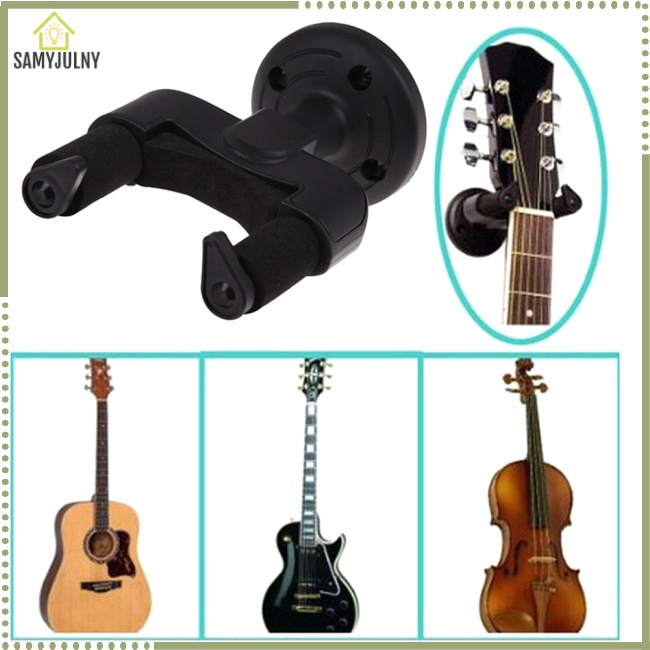 Giá Đỡ Đàn Guitar Gắn Tường Kèm Móc Treo Tiện Dụng