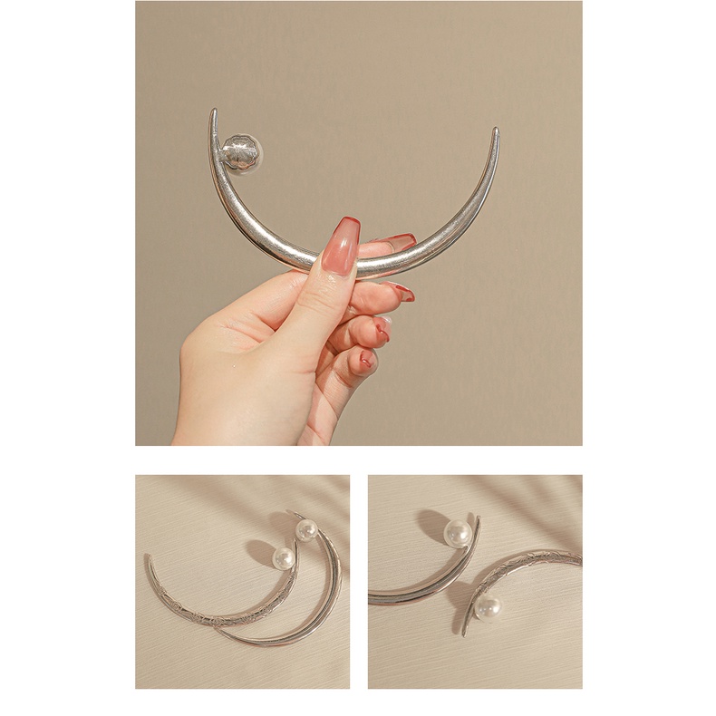 Trâm Cài Tóc Hình Mặt Trăng Phong Cách Hán Phục Cổ Điển Cho Nữ