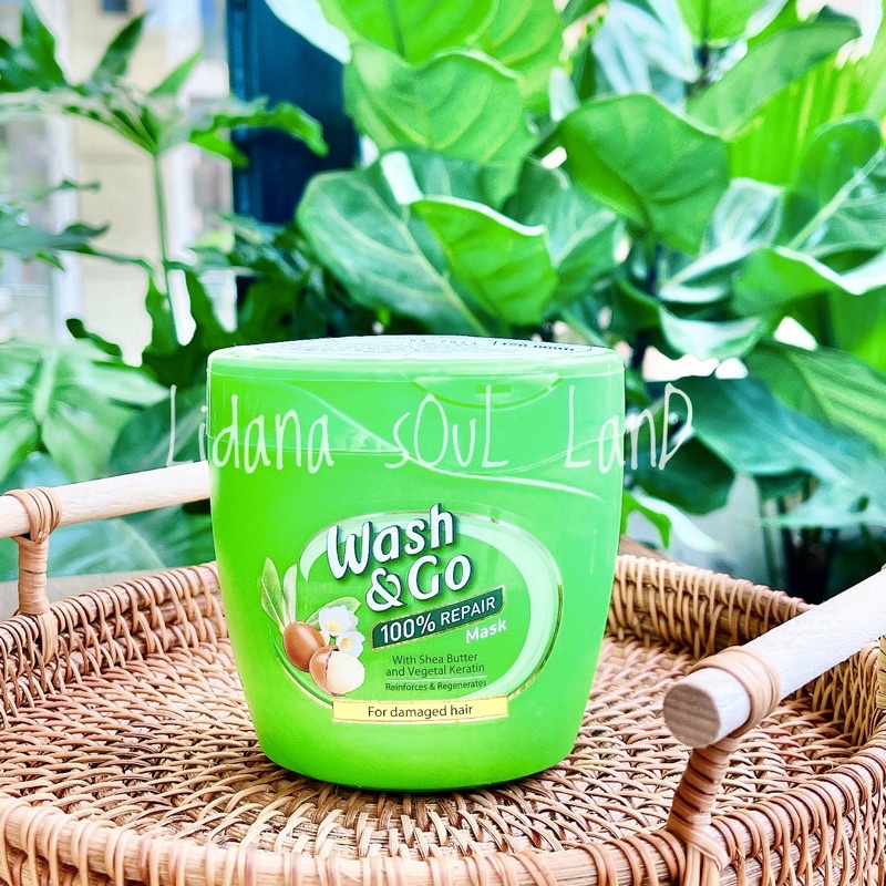 Kem/ Mặt nạ hấp ủ tóc Wash & Go Mask Italy