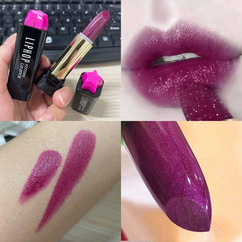 Son Môi Ánh Ngọc Trai Lấp Lánh Dưỡng Ẩm Làm Trắng Chống Thấm Nước Lâu Trôi