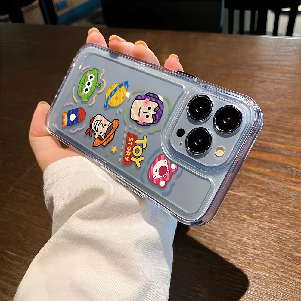 Ốp Điện Thoại Trong Suốt Họa Tiết Hoạt Hình Buzz Lightyear Cho iphone 14ProMax 14Plus 13 11 12 7Plus X XR XS Max sd1585