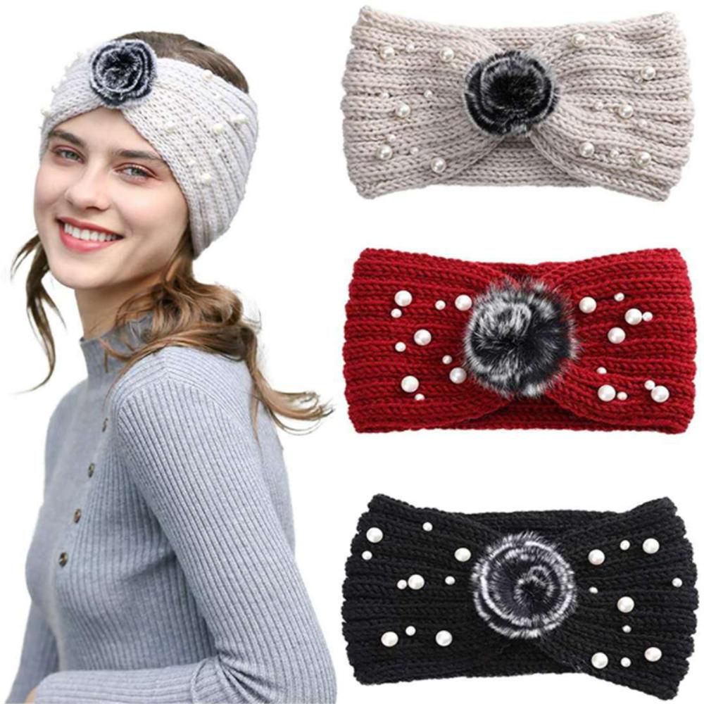 SUMU Băng Đô Dệt Kim Giữ Ấm Tai Thời Trang Mùa Đông