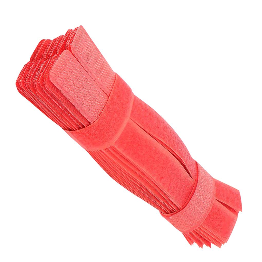 Set 50 Dây Quấn Dây Cáp 7 Inch Màu Đen Có Thể Tái Sử Dụng