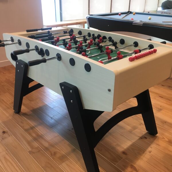 Banh Bàn Bi Lắc Bóng Đá Cỡ Lớn 1,4m JX 125 Cream Robot Thi Đấu, Foosball 1m4 Gia Đình Văn Phòng Kinh Doanh Hanana