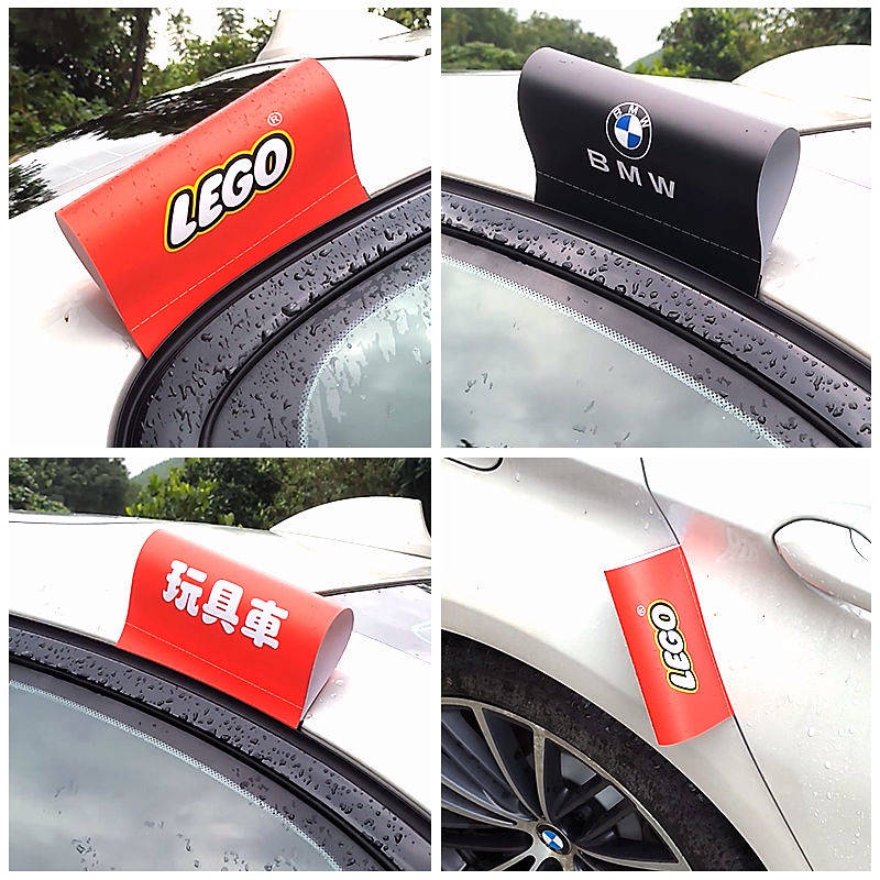 Car Exterior Decoration Stick Label Washed Mark Bumper Stickers Lego Personality Creative Versatile Body Trunk Car Door Decoration Stickers pMW3
