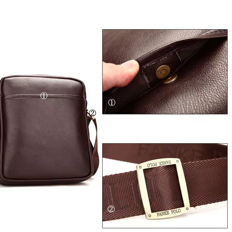 Túi Da Đeo Chéo Thời Trang Dành Cho Nam