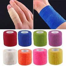 Băng keo thể thao đá bóng cuốn cổ chân cổ tay cao su non vải chống chấn thương hỗ trợ thi đấu và tập luyện