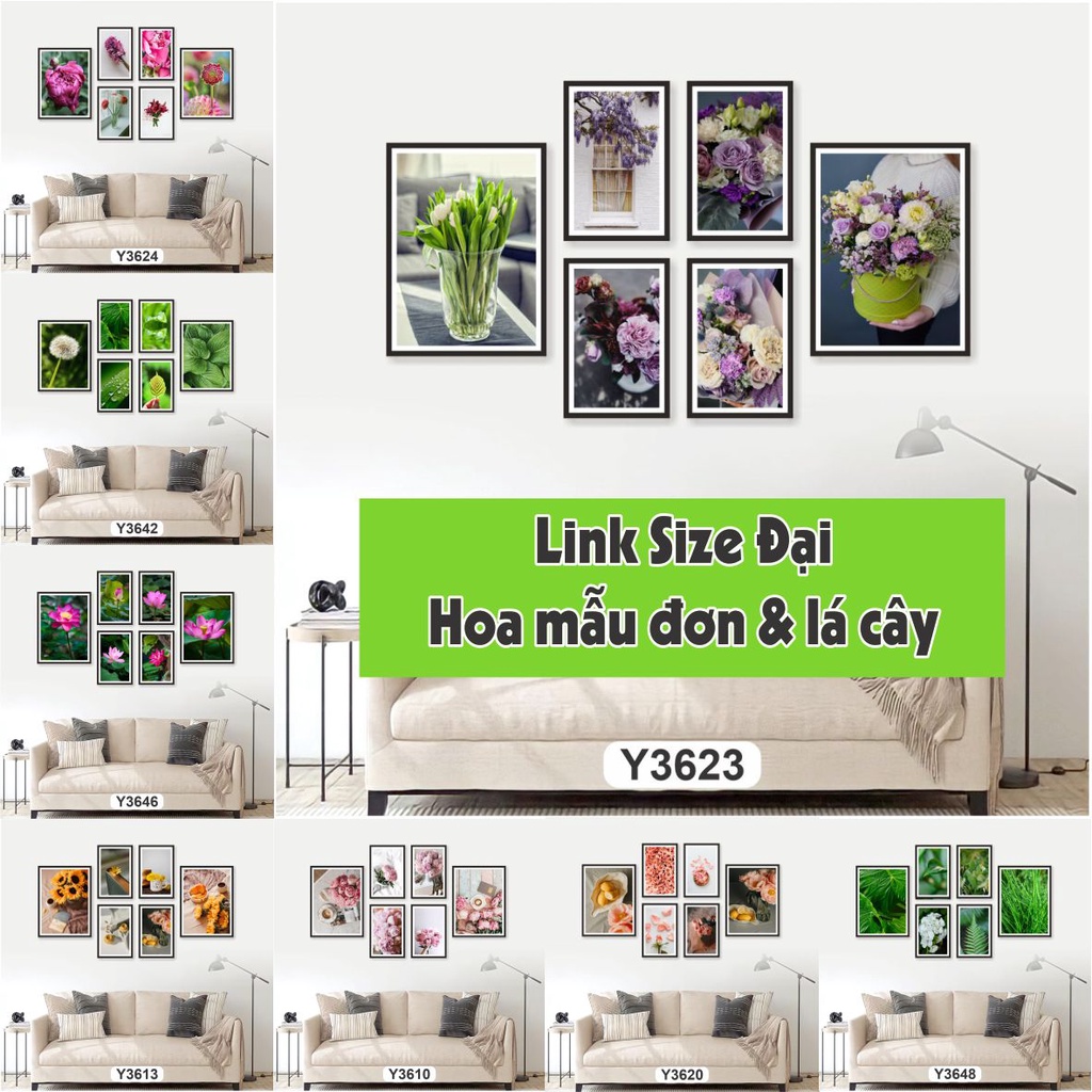 Tranh hoa mẫu đơn, siêu rõ nét, 40x60cm, cho phòng khách, phòng ngủ, canvas, Tranh Việt Decor
