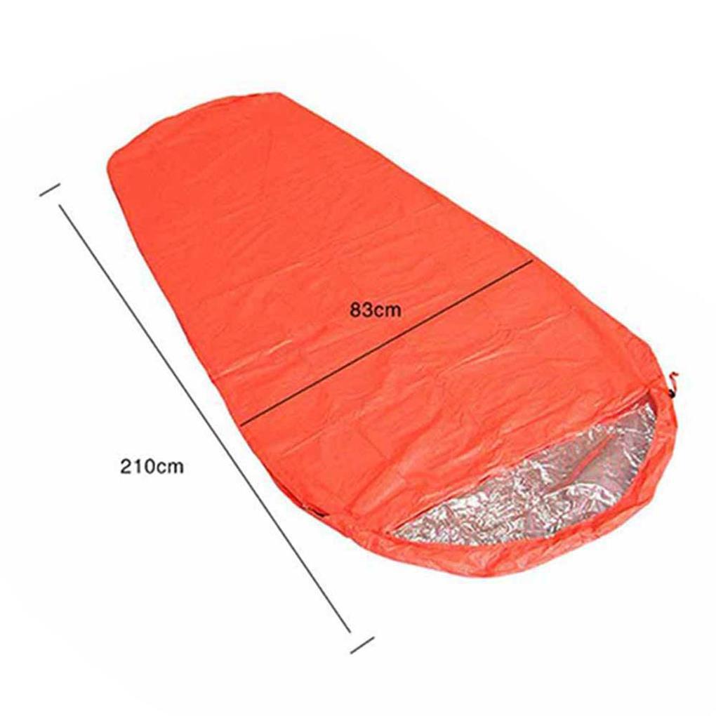 Túi Ngủ Khẩn Cấp Chống Thấm Nước Sử Dụng Nhiều Lần Tiện Lợi Khi Đi Cắm Trại