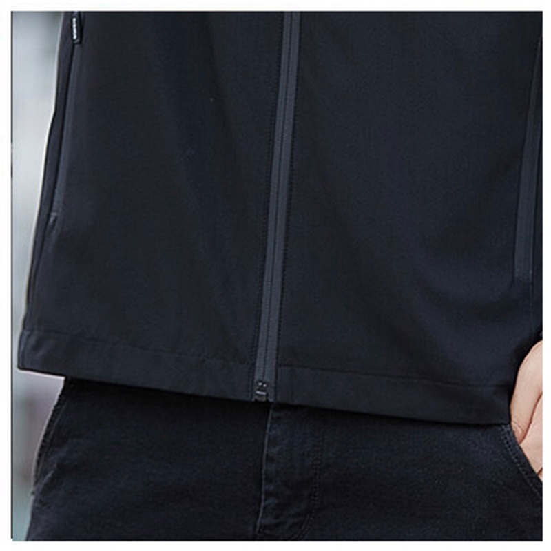 Áo Khoác Bóng Chày Màu Trơn Thời Trang Cho Nam