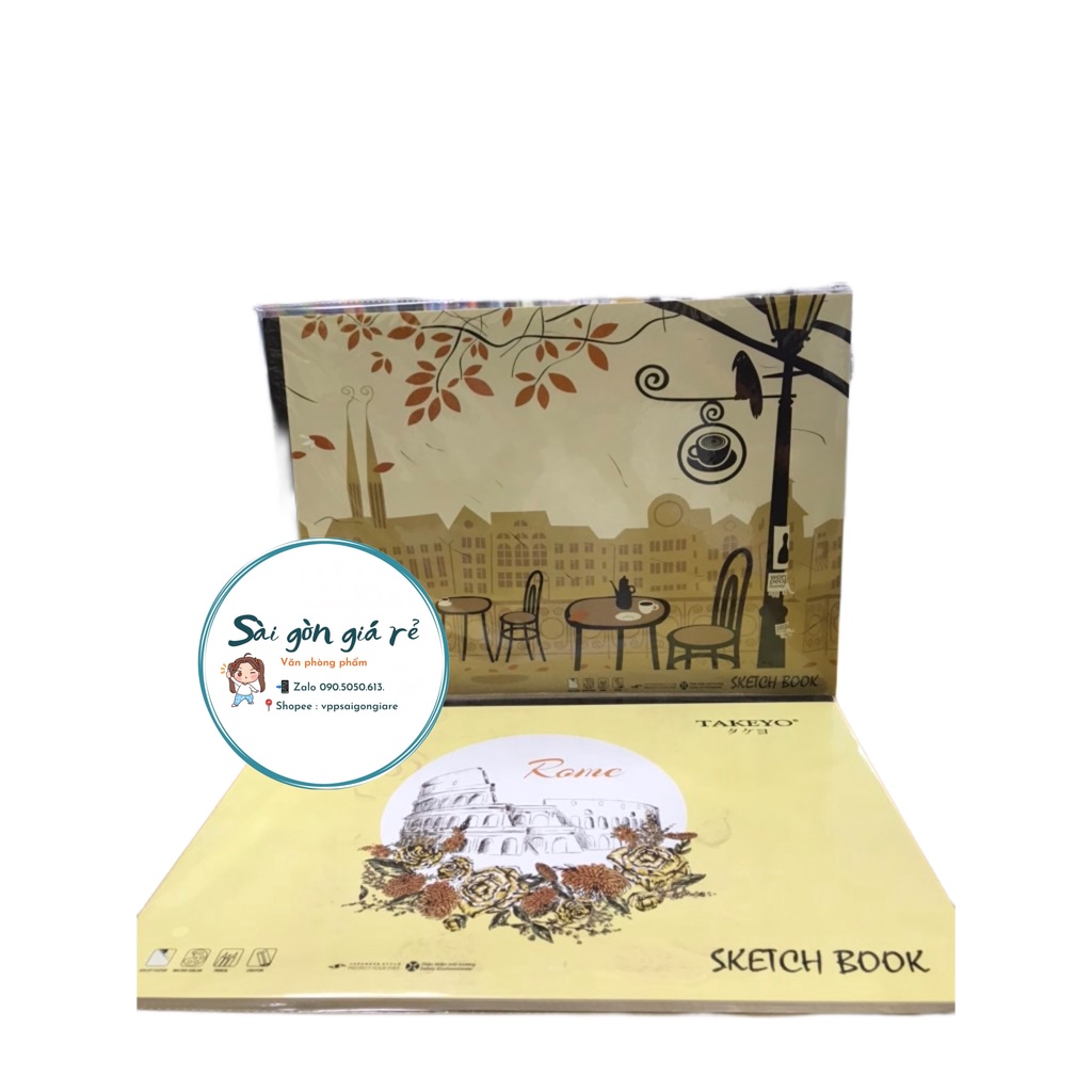 Vở vẽ A3 Takeyo 20 tờ - 8530