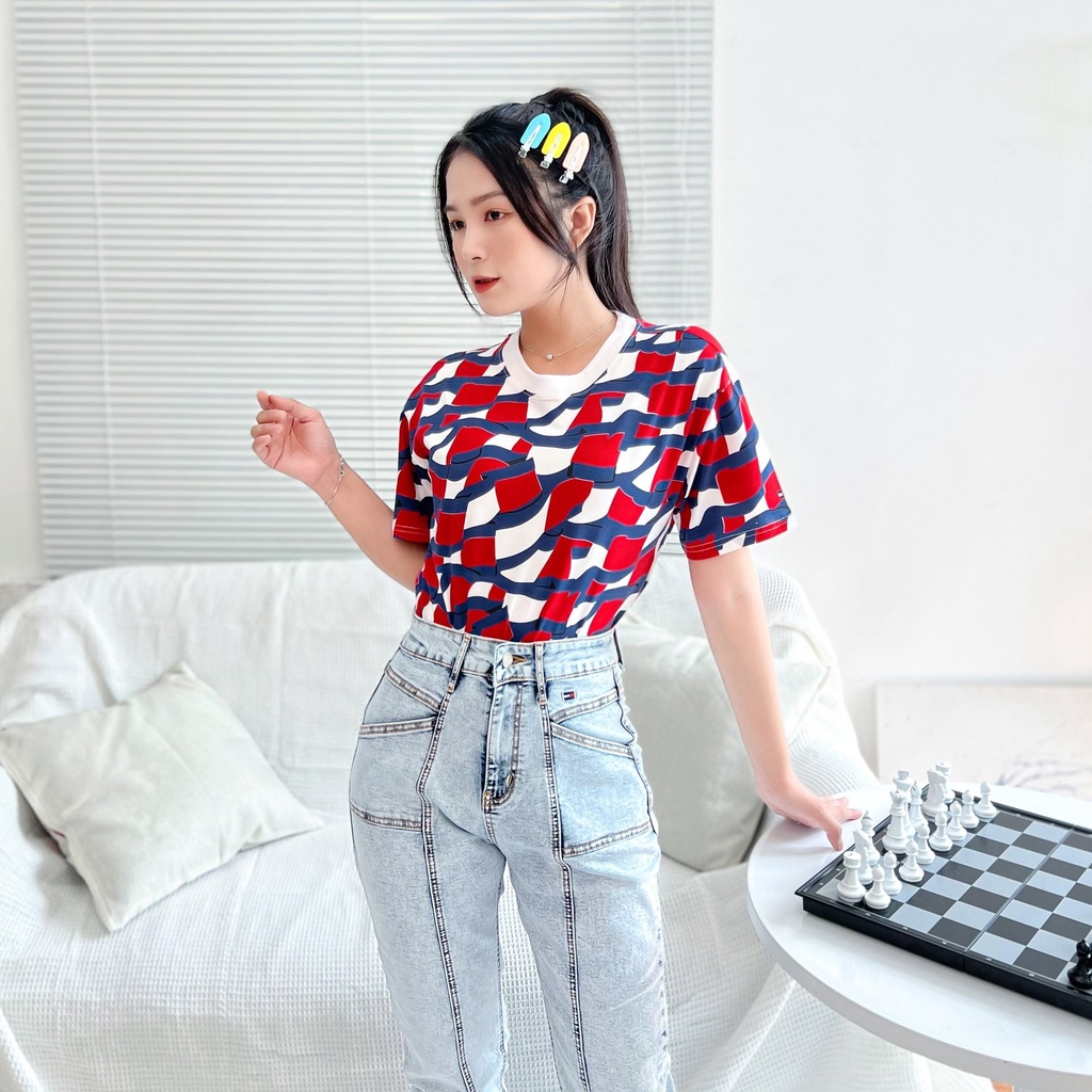 Áo Thun Tom.my Hàng VNXK, Chất Liệu 100% Cotton Mềm Mịn.