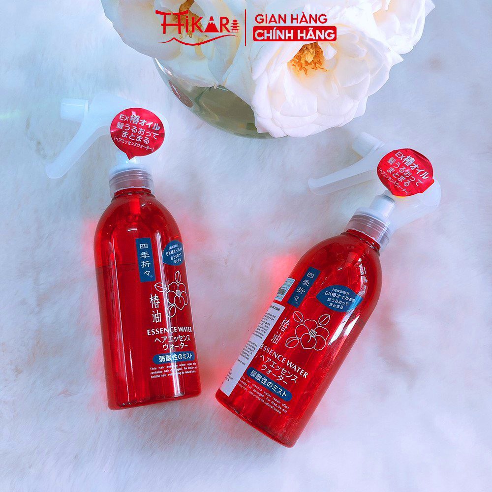 Xịt dưỡng tóc tinh dầu hoa trà Kumano Tsubaki Camellia Hair Essence Water 250ml