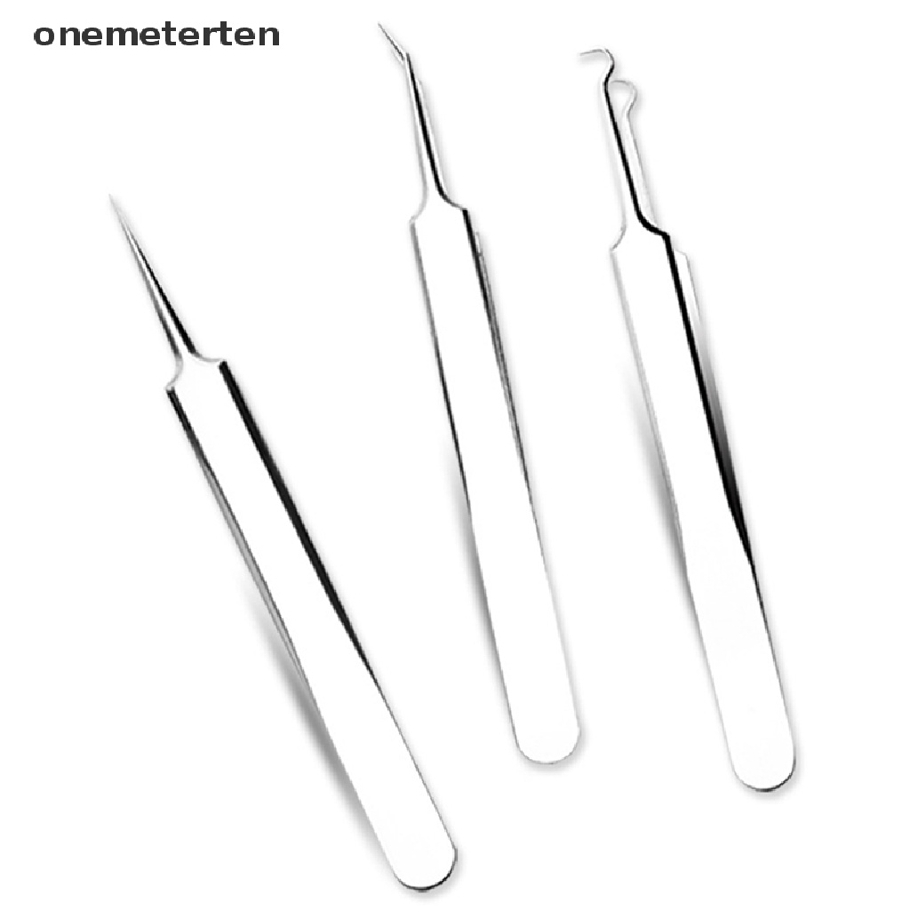 Nhíp Đầu Nhọn Lấy Nhân Mụn Đầu Đen Chăm Sóc Da Mặt