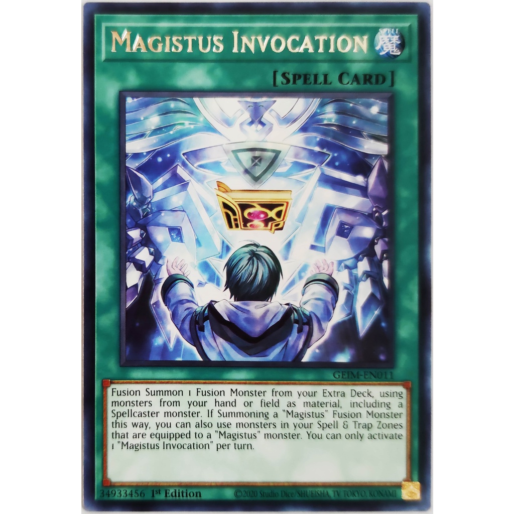 [Thẻ Yugioh] Magistus Invocation |EN| Rare