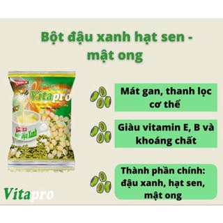 Bột đậu xanh hạt sen mật ong có đường 420gr