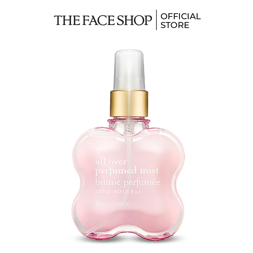 Xịt dưỡng thể hương nước hoa TheFaceShop All Over Perfume Mist 120ml