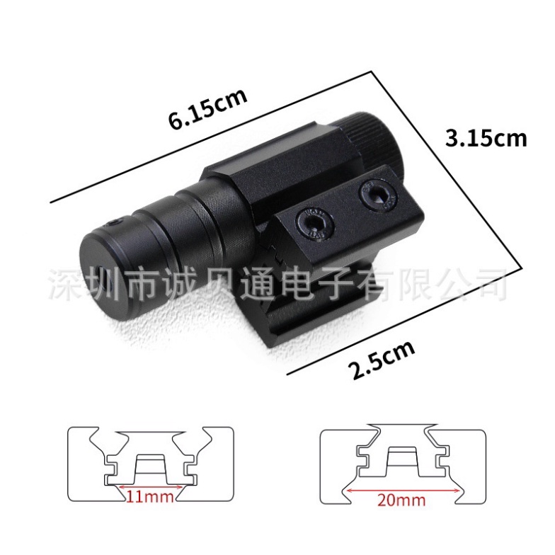 Laser mini có thể điều chỉnh tâm laze tia màu đỏ