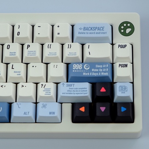 Keycap lập trình GMK, 129 phím PBT Keycaps Cherry Profile DYE-SUB Cá nhân hóa GMK Keycaps cho bàn phím cơ