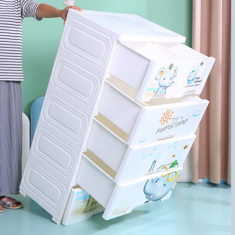 Tủ Đựng Đồ T2 Cho Bé Tiện Lợi Xinh Xắn V-Baby, Tủ T002, Tủ T3 & Tủ T1 Nhiều Ngăn Nhựa PP An Toàn, Chắc Chắn