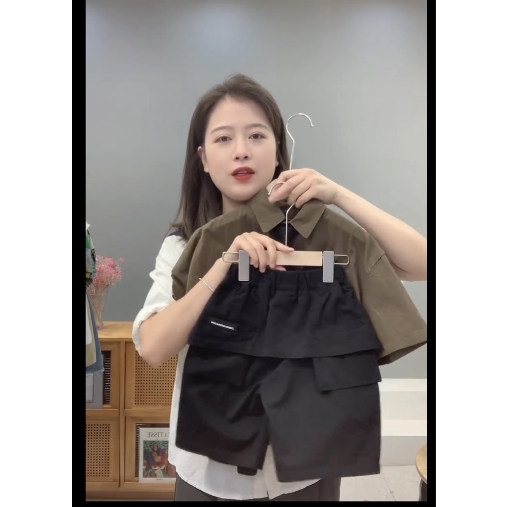 Sét Sơ Mi Quần Kaki Dài Cho Bé Trai Đi Học Đi Chơi