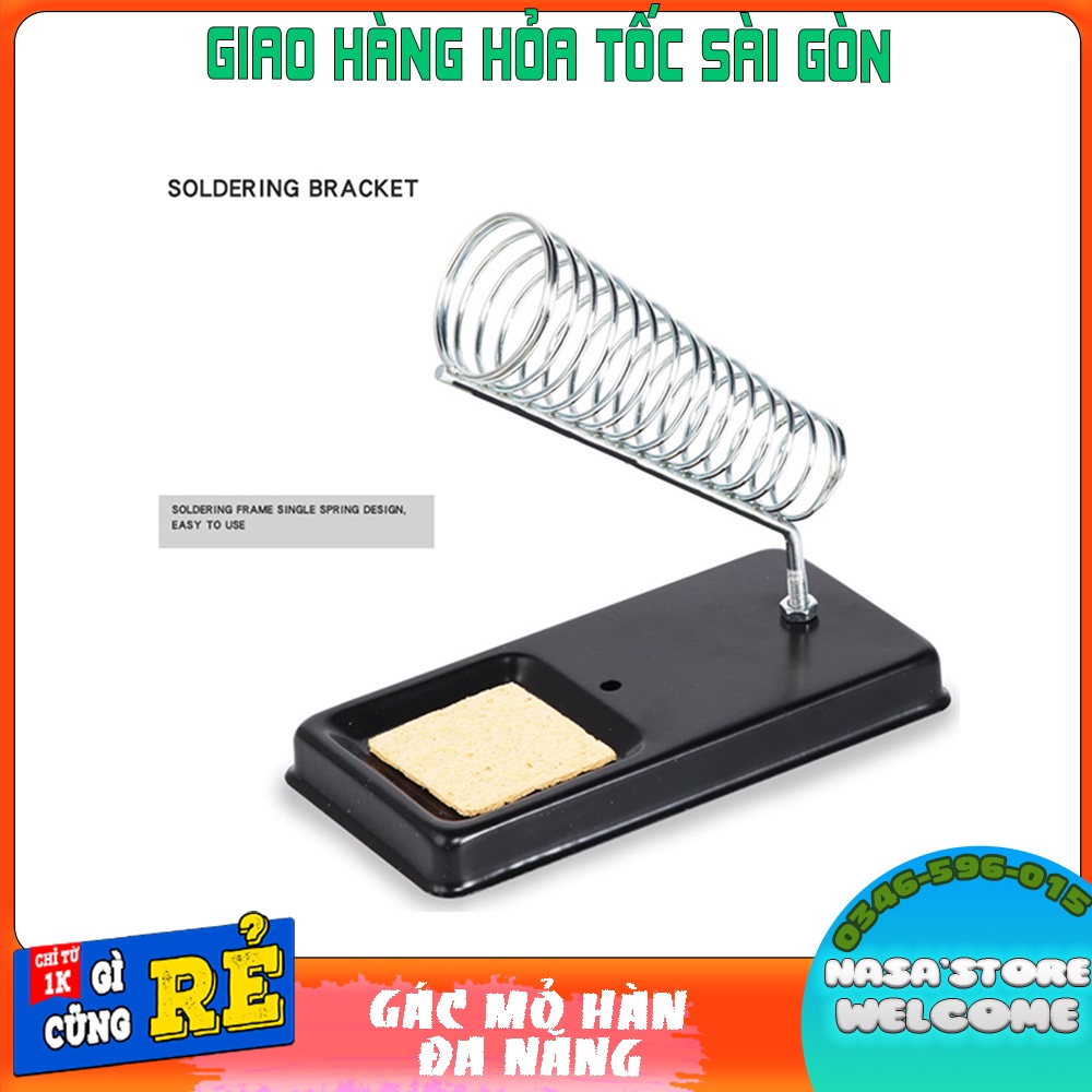Đế mỏ hàn , đế gác tay hàn lò xo kim loại an toàn , chuyên nghiệp