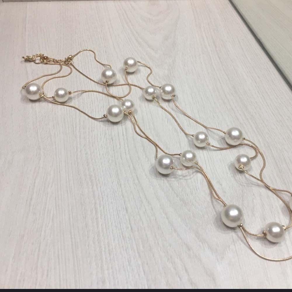 Vòng cổ Cho Nữ|Khuyên Tai Dài Hai Lớp Thời Trang Cá Tính