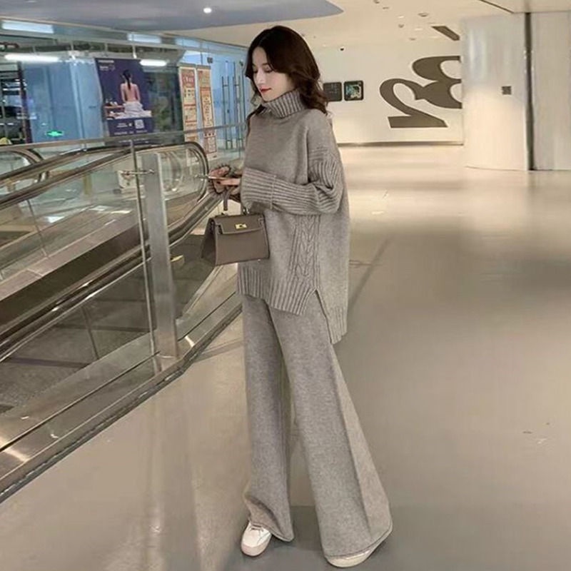 Áo Sweater Dáng Rộng Phong Cách Hong Kong Thời Trang Thu Đông Cho Nữ