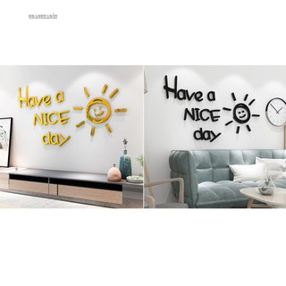 Sticker Dán Tường Chữ Have A Nice Day