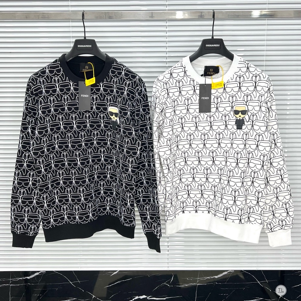 [Xả kho] Hot Áo Sweater Fendi mẫu mới bản thu đông, chất nỉ cotton cực xịn