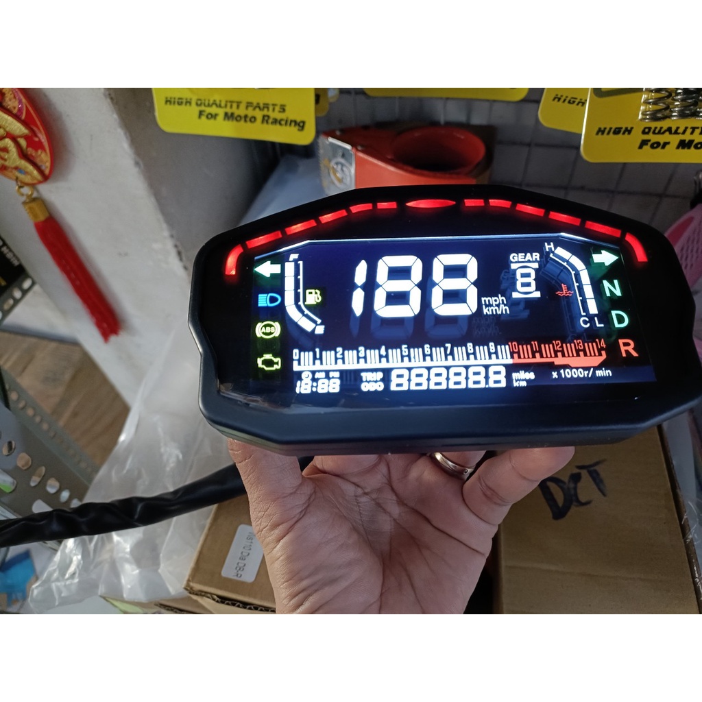 Đồng hồ điện tử DUCATI chế gắn cho các dòng xe máy