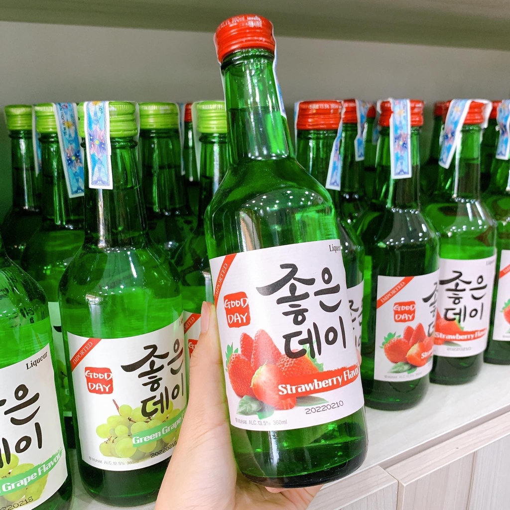 Sô Chu Hàn Quốc Soju Good Day 360ml - Ship hỏa tốc