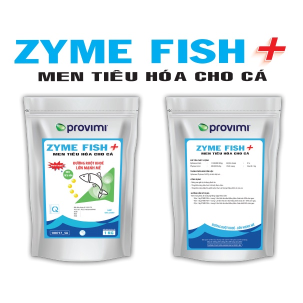 [Giá tốt] Zymefish provimr Men tiêu hoá cho cá gói 1kg