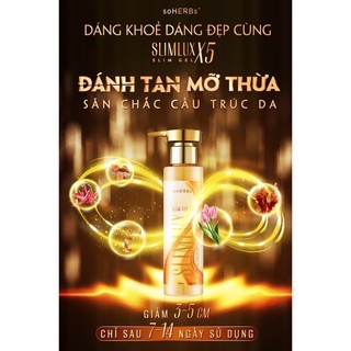 [CHÍNH HÃNG ] GEL PHÁ MỠ X5 SLIMLUX GIÚP EO THON GỌN (giúp vòng 2 thon gọn)