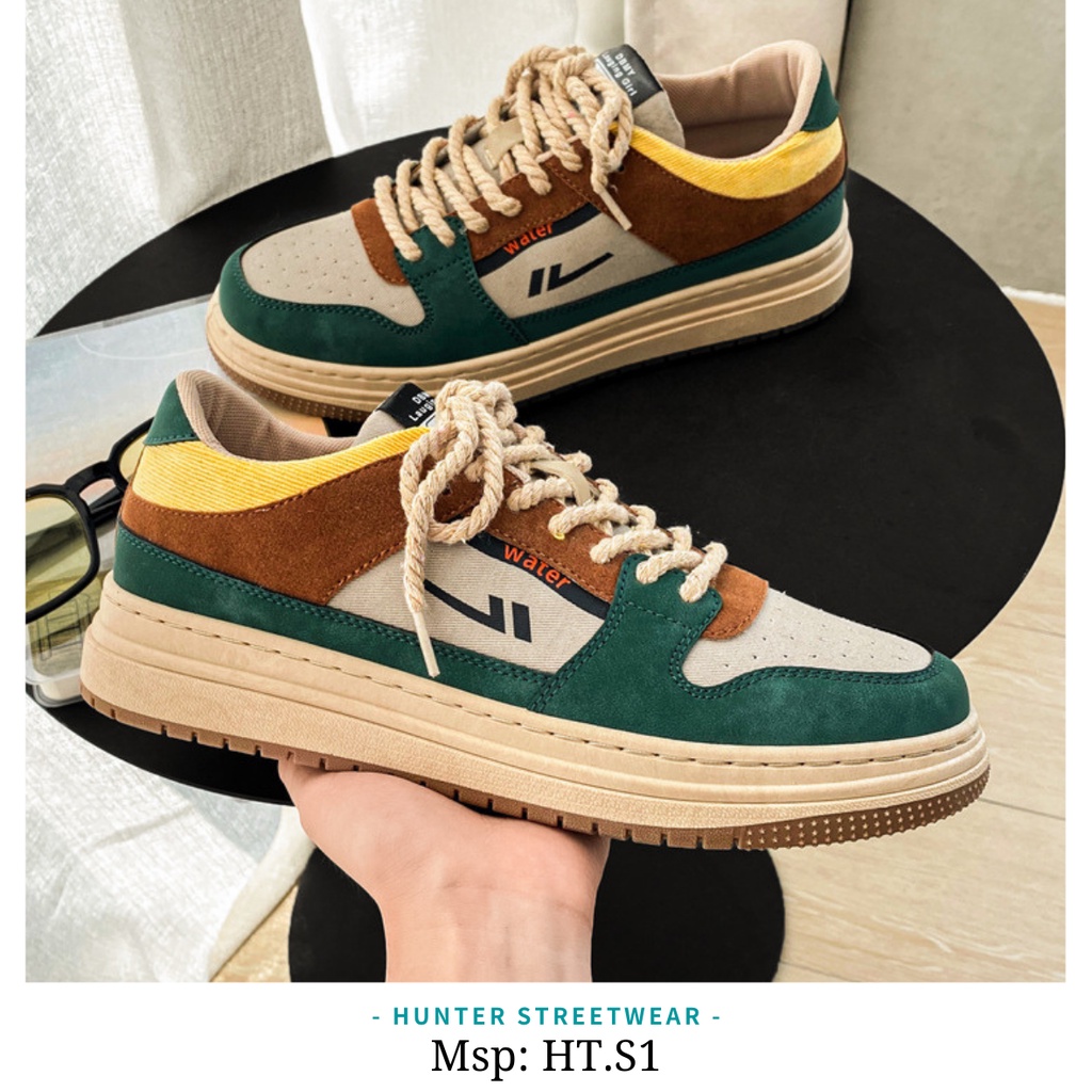 Sneakers NAM - SIZE 39-44 Thiết kế Dây Thừng độc đáo, đế êm, phối màu độc lạ HT.S1
