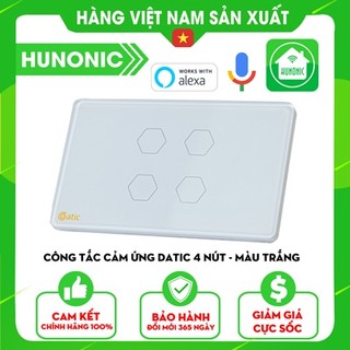 CÔNG TẮC CẢM ỨNG CHẠM THÔNG MINH DATIC│Công tắc thiết bị điện Wifi nhà thông minh hàng Việt Nam giá rẻ