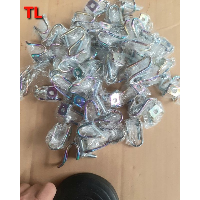 Móc chữ u 7 màu ti tan - móc treo đồ chữ U  inox 7 màu ti tan