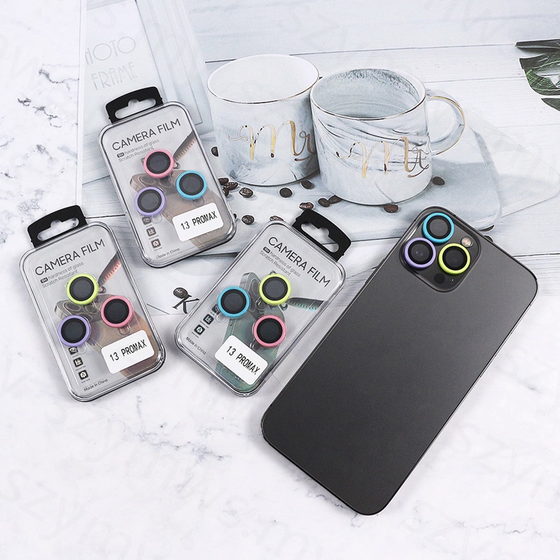 Miếng Dán Bảo Vệ Ống Kính Máy Ảnh Sau Cho iphone 15 14 pro max / 15 14 plus 13 12 11 pro max