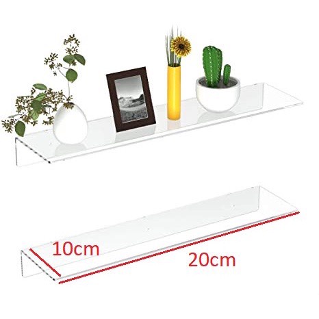 Kệ treo tường không cần đóng đinh kích thước 20x10 cm